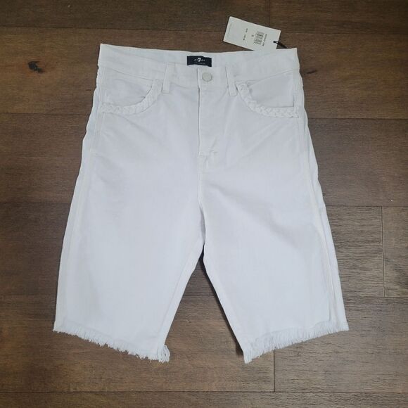 7 for all Mankind bermuda jeans shorts size 28